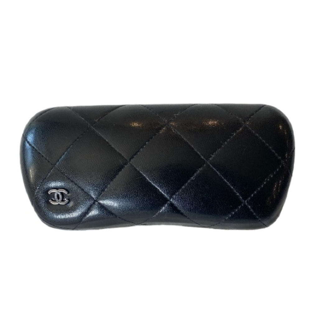 Chanel Quilted Glasses Holder Case
